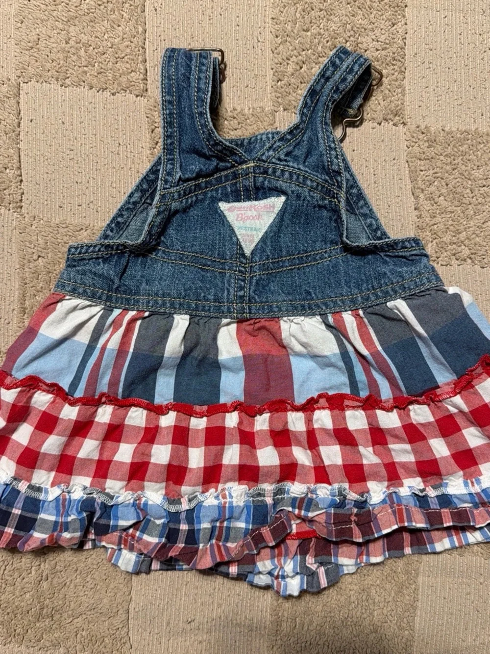OshKosh Bgosh denim bib